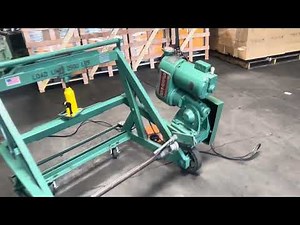 Reel-O-Matic 2500 lbs Motorized Cable Wire Reel Wemco Meter