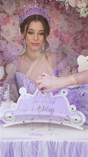 💜📖 Lilac Quinceañera Guest Book ✨ #quinceañera