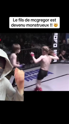 Le fils de mcgregor est devenu monstrueux !! 🤯 #ufc #mma #combat #mcgregor