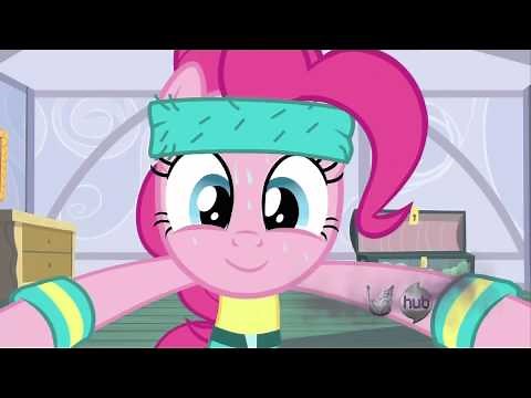 pinkie pie plays with the cake twins