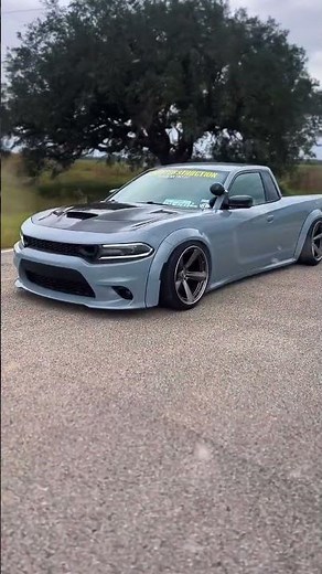 Dodge charger truck conversion #automobile #viral