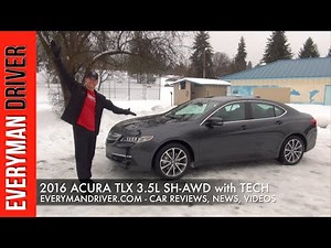 Here's the 2016 Acura TLX SH-AWD on Everyman Driver