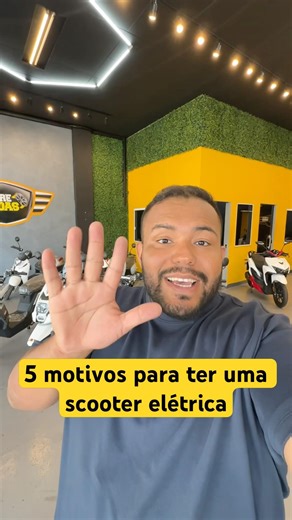 Motivos para ter scooter elétrica.