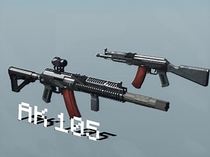 【TaCz枪包更新】泽宁特AK105，aimpoint 3000瞄具，5.45*39弹药