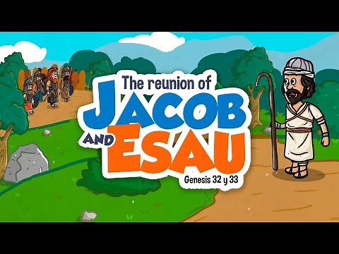 The reunion of Jacob and Esau 👨🏻‍🦰👨🏻 | Animated Bible Stories | My First Bible | 15