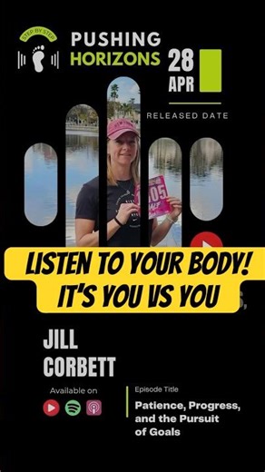 Listen to your body #runningpodcast #podcast