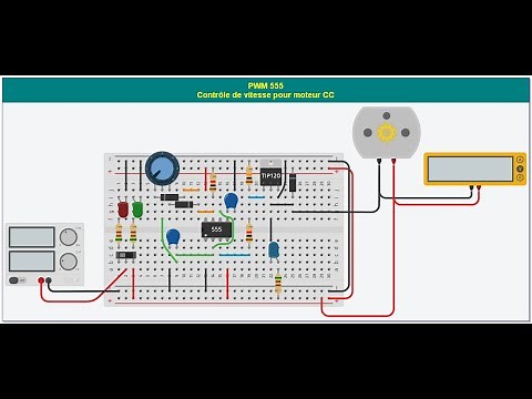 How to build a circuit to control the speed of a DC motor, and much more!
