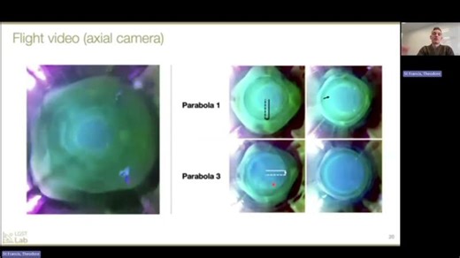 Low-Gravity Dynamics of Vortical Interfaces and Sloshing in an Axisymmetric Tank | Stephanie Soquet