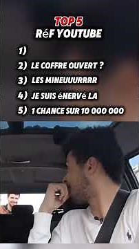 Les meilleurs réf de YouTube les plus drôle 🤣🤣🤣#youtube #top5 #ref