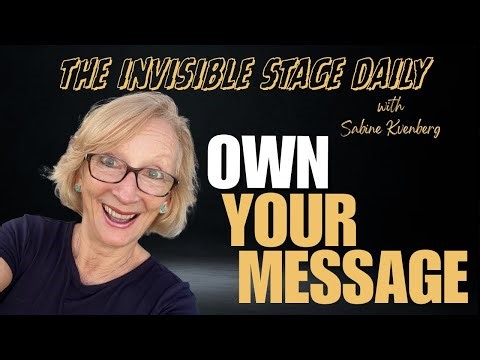 Is Your Inner Voice Aligning with Your Message?