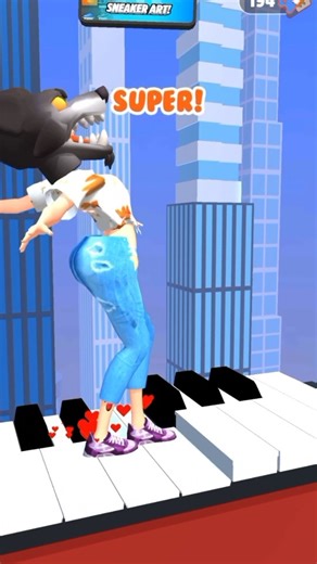 ASMR Tippy Toe: Relaxing Music Edition - Super Soothing Gameplay/gamingaea #shorts #asmrtriggers