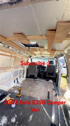 How to insulate your camper van. #campervan #vanlife #van #diy #automobile #woodworking #camper #car
