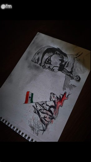 Netaji Subhash Chandra Bose#trending#shorts@SanjuArts7@artistshintumourya#netaji#saraswati