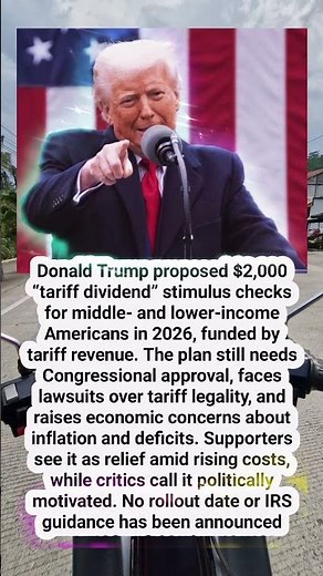 Donald Trump Gives New $2,000 Stimulus Check Timeline #trump #usa #donaldtrump #trumpnews