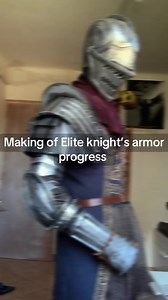 Making Elite Knight Armor: Arms & Legs Progress
