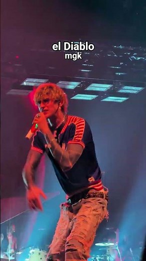 el Diablo - mgk at the forum LA #lostamericanatour #mgk