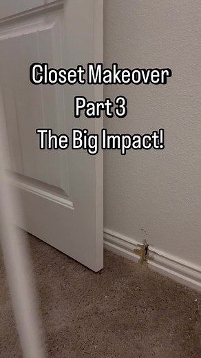 ❤️Step-by-step instructions on how to expand your closet!Materials: Boards, tape measure, level, screwdriver / drill, wood screws, stud finder, hammer or nail gun, nails and wood boards (cut to fit the width of your closet).Create the frame: Cut into your baseboard. Add board that you will use to secure your hanging rods on. Add a side board vertically directly beside it so you can secure the board together.Measure and Mark: Determine the desired length/height for the shelf. Cut the wood board t
