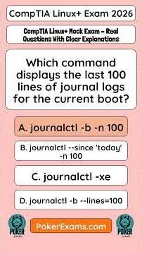 CompTIA Linux+ Mock Exam Real Questions With Clear Explanations