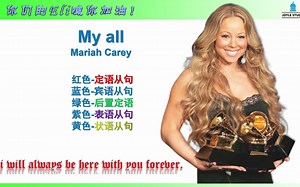 My all | Mariah Carey | 玛丽亚·凯莉 | 招牌抒情歌 我的一切 | 中英文字幕 | 听歌学英语_哔哩哔哩_bilibili