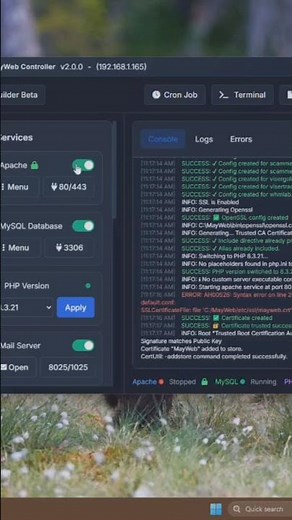 MayWeb - The Ultimate XAMPP & Laragon Alternative for Local Development (2025)