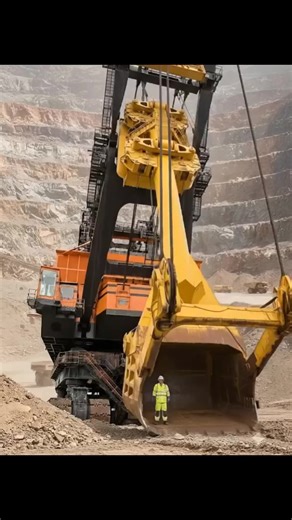 Havey Monster bucket #Giants #monster #usa🇺🇸 #excavator