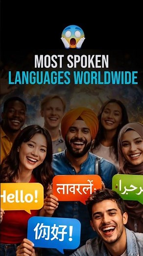 Most Spoken Languages Worldwide