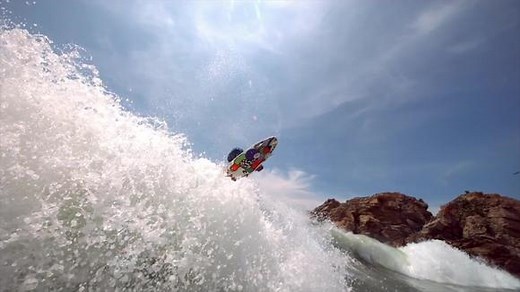 vlog短视频素材（88）：高速摄影下的海浪素材 震撼哦