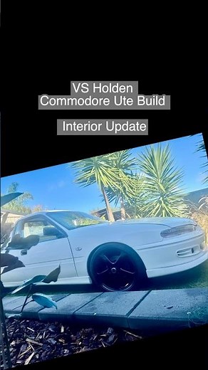 VS Commodore Ute build is making progress with the getting installed . Subscribe for more #holden