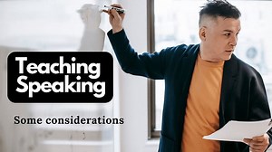 Teaching Speaking - Advice