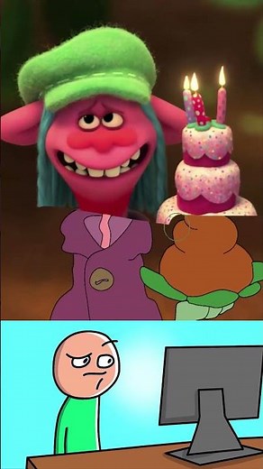 Happy Trolls Birth Day memes 😂😂 #funny #trolls #memes #shorts