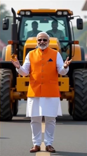 Swachh Bharat with Modi Ji Ai Video 🚜 | Motivational #shorts #ai #modi #bjp #modi_news #motivation
