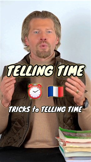 ⏰️🇫🇷 Telling Time - Made Simple #FrenchLesson #French #time #heure #GoodFrench