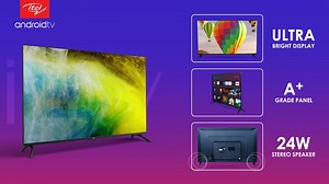 1.5K views · 706 reactions | Combination of all your desires now reflects in one TV. itel Android TV’s ultra bright display powered by A+ grade display panel gives you the most immersive experience. The dynamic audio system combines with powerful speakers, connects you more profoundly to your favorite entertainment with itel Android TV. To learn more: https://cutt.ly/EYqh5HL #itelTV #itelBD #besttv #iforitel #EnjoyBetterLife | itel | Facebook