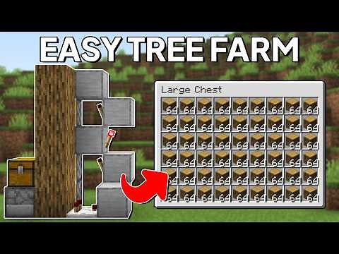 Minecraft Tree Farm 1.21.9