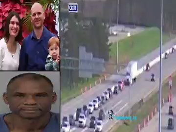 NEW: Ohio veterinarian, her husband, and their 1-year-old son killed after a semi-truck driver crashes into them in a multi-car crashLynnea Soposki, 36, her husband Luke, 37, and their baby Logan were killed in a crash on Interstate 71 in OhioPolice say tractor-trailer driver Modou F. Ngom, 50, plowed into traffic, triggering a nine-vehicle crash that left cars in flamesNgom is charged with vehicular homicide and is accused of not slowing for backed-up trafficHe was given a $500,000 bond, with p
