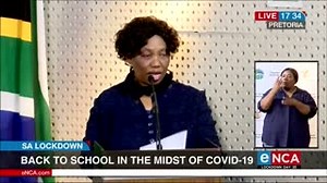 [LIVE NOW] Basic Education Minister Angie Motshekga has encouraged parents to continue to pay school fees. Courtesy #DStv403 | eNCAnews