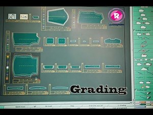 Lectra pattern grading tutorial| Lectra modaris pattern Grading 2017