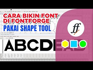 How to Create a Font Directly in FontForge for Free #1
