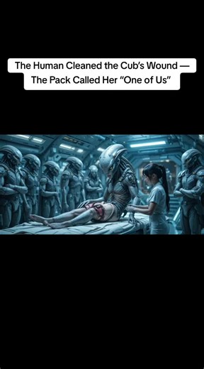 The Human Cleaned the Cub’s Wound — The Pack Called Her “One of Us” HFY A Short Sci-fi Story #hfy #scifi #scifishortstory #hfyscifistories