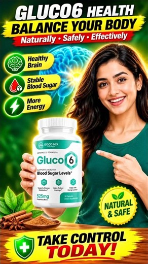 Gluco6 Reviews 2026#Gluco6#BloodSugarSupport#HealthyLiving#WellnessJourney