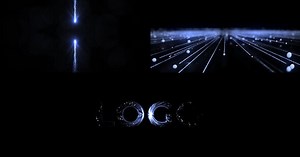 Dynamic Particle Light Trails Logo Reveal