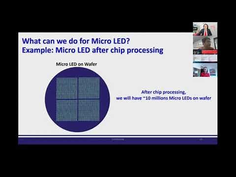ＭicroLED巨量檢測的挑戰與解決方案 What can we do for Micro LED ? Example : Micro LED after chip processing