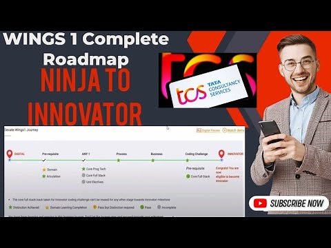 TCS WINGS 1 COMPLETE JOURNEY | MAY NOV CYCLE | TCS NINJA TO INNOVATOR COMPLETE UPGRADE | TCS DIGITAL