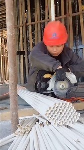 How Steel Pipes & Rebar Are Prepared for Construction! 🏗️⚙️ | Amazing Machine Process