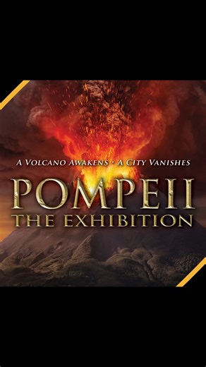 Saint Louis Science Center on Instagram: "A city frozen in time returns.  POMPEII: THE EXHIBITION is coming BACK to the Saint Louis Science Center—with brand new artifacts and experiences! Journey to 79 A.D., witness the devastating eruption of Mount Vesuvius, and discover the lives left behind. ➡️ Opening May 16! ️ Learn more & get tickets at slsc.org!"