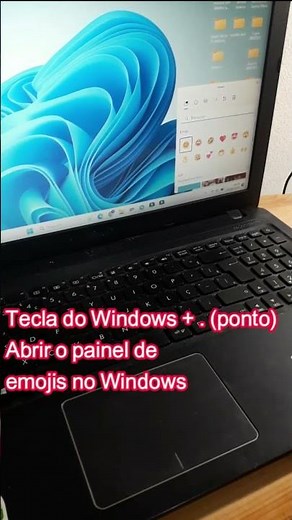 Como abrir o painel de emojis no Windows pelo teclado!😃👍