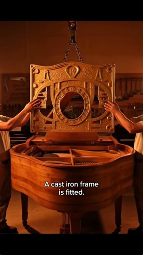 Grand Piano Factory – From Wood to Music Piano Making Process