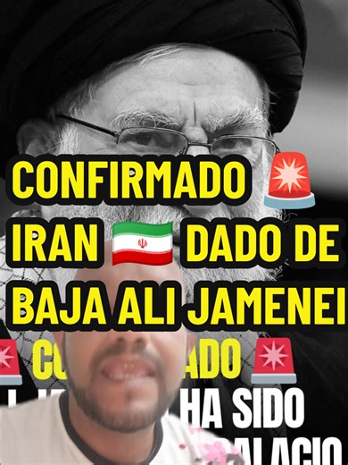 El mundo observa la baja del máximo líder de Irán: entre libertad, tiranía y esperanza, se abre un nuevo capítulo. 🕊️✨ #Libertad #Tiranía #Esperanza #Irán #Cambio