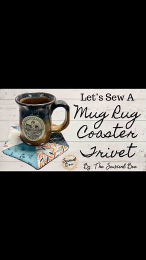 CRAFT SHOW ALERT! These mug rugs make fabulous sellers at craft shows. One of our local makers is selling these at a vendor shop! Saturday Night Sewing…. Whipped up a Mug Rug / Trivet. My AccuQuilt Go Big! made my project even quicker! Grab your pattern today: https://thesewcialbee.etsy.com/listing/1700270478 #sewcialbee #sewing #quilting #quiltersofinstgram #quiltingismytherapy #fabricstore #accuquilt #hexagon | The SEWcial Bee