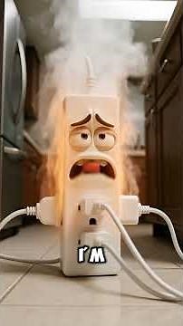 Overloaded Power Strip Loses Its Mind 😂⚡️